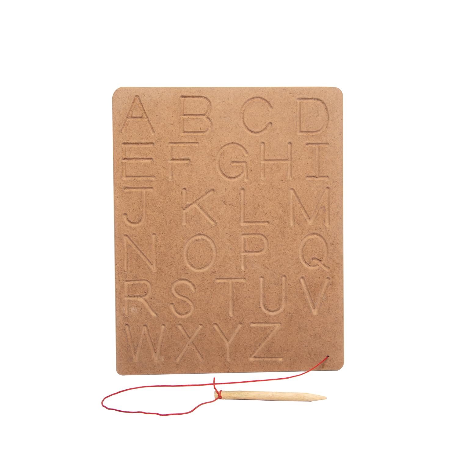 LUXURY ARTS Wooden Tracing Board for Kids | Montessori Pre-Writing Practice Board | Fine Motor Skill Development & Handwriting Learning Toy | Eco-Friendly Educational Toy for Toddlers (5)