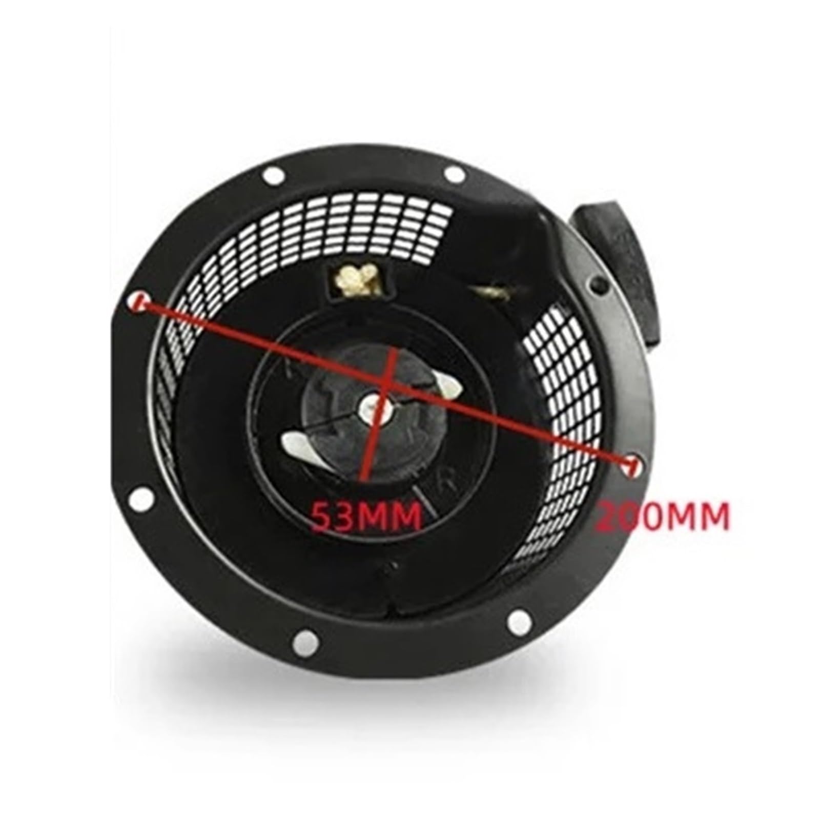 Conjunto de Arranque de Retroceso, trinquete Apto for EX35 EX40 404CC 14.0HP, Mango de Cuerda de Agarre de Arranque por Cuerda de 4 Tiempos