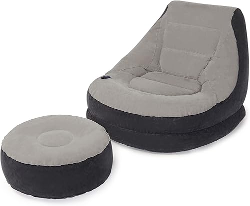 Intex inflable Ultra Lounge con Otomano