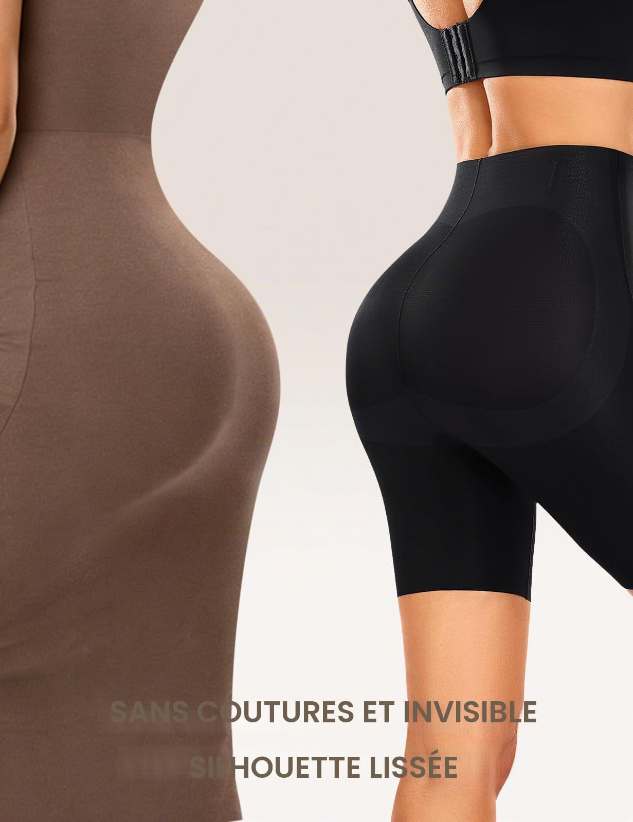 UMIPUBO Culotte Gainante Femme Ventre Plat Short Gaine Amincissante Panty sans Couture Culottes Invisible Shorty Taille Haute Sculptantes Shorts Anti Frottement Cuisse Minceur Shapewear