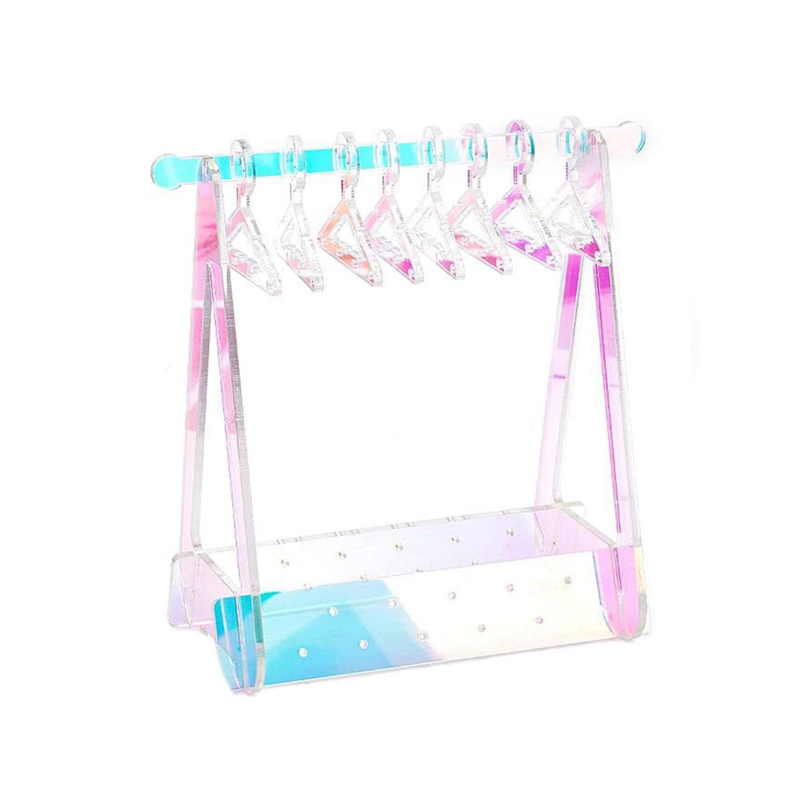 YWLUUOO Dangle Earring Hanging Organizer Acrylic Ear Studs Display Rack for Retail Show Personal Exhibition Earring Holder Stand Acrylic Holder Multifunctional Jewelry Jewelry Storage