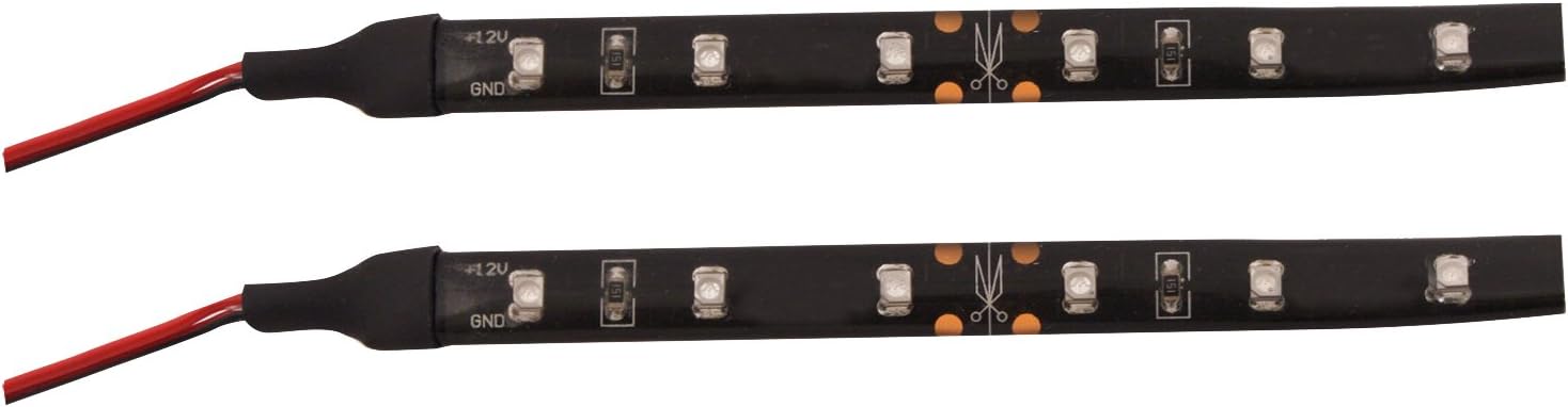 Pilot Automotive CZ-177G Green 12" LED Flex Light - 2 Piece