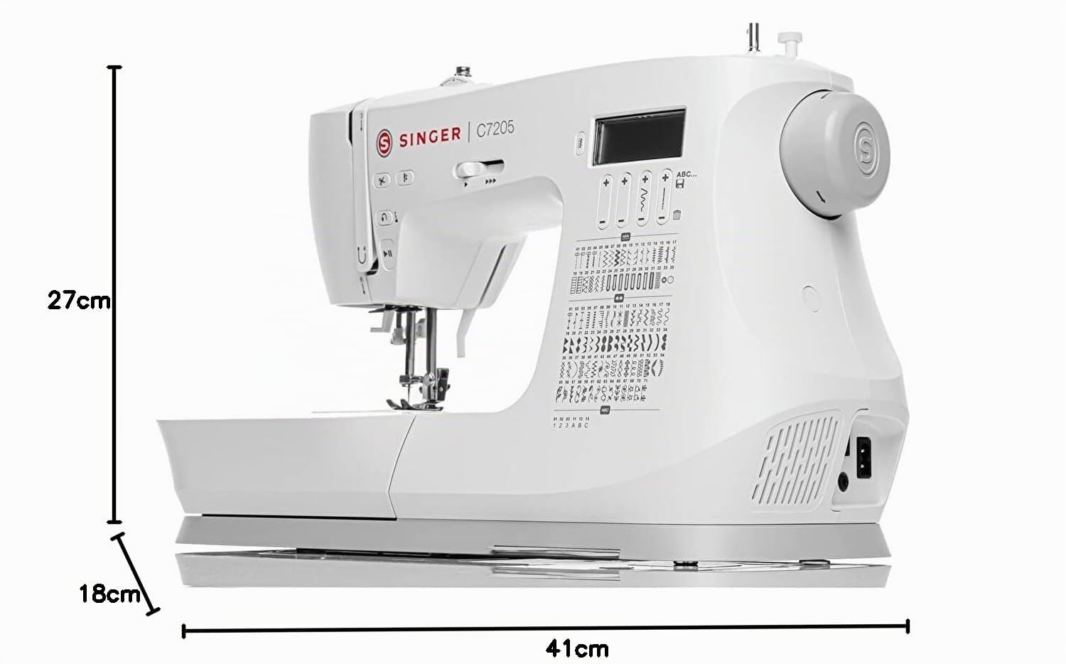 SINGER C7205 Elektro-Nähmaschine