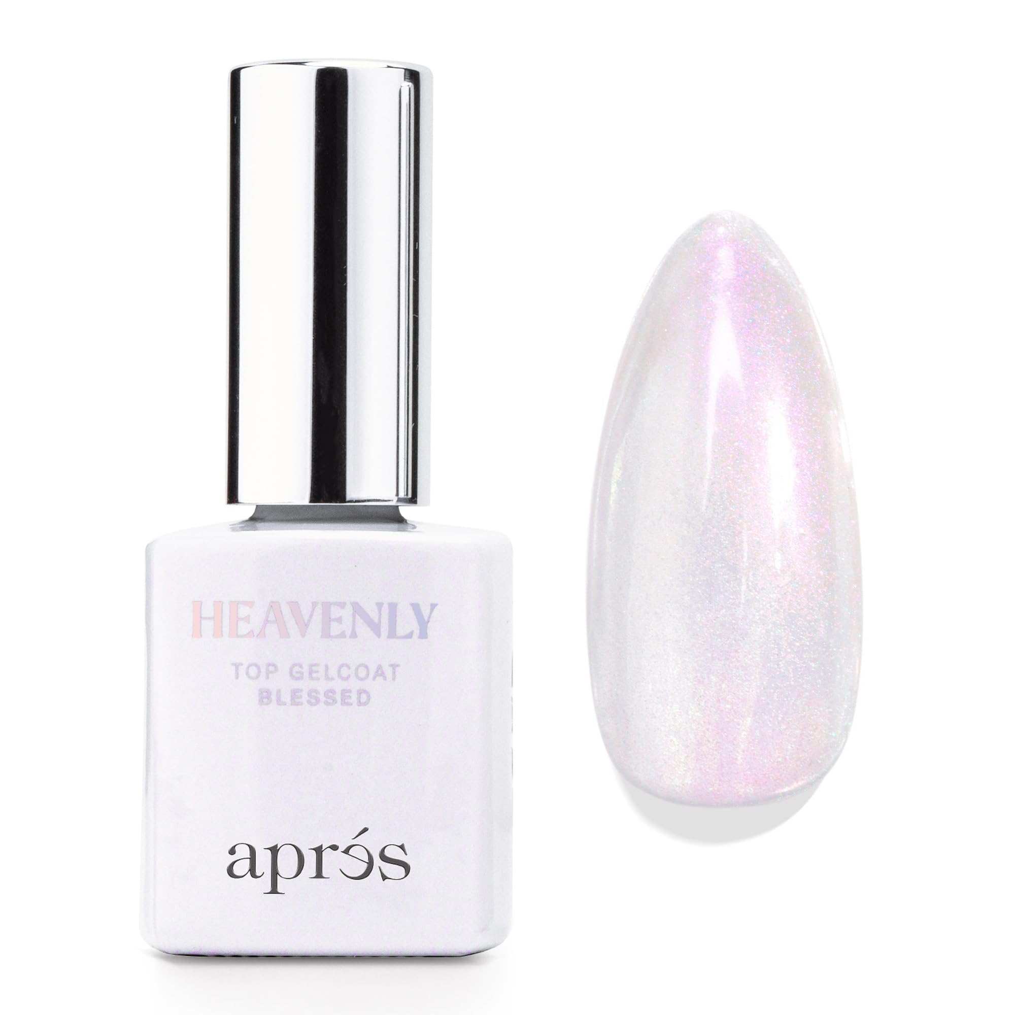 Amazon.com: Apres Heavenly Top Gelcoat, 15 ml Non-Wipe Nail Gel