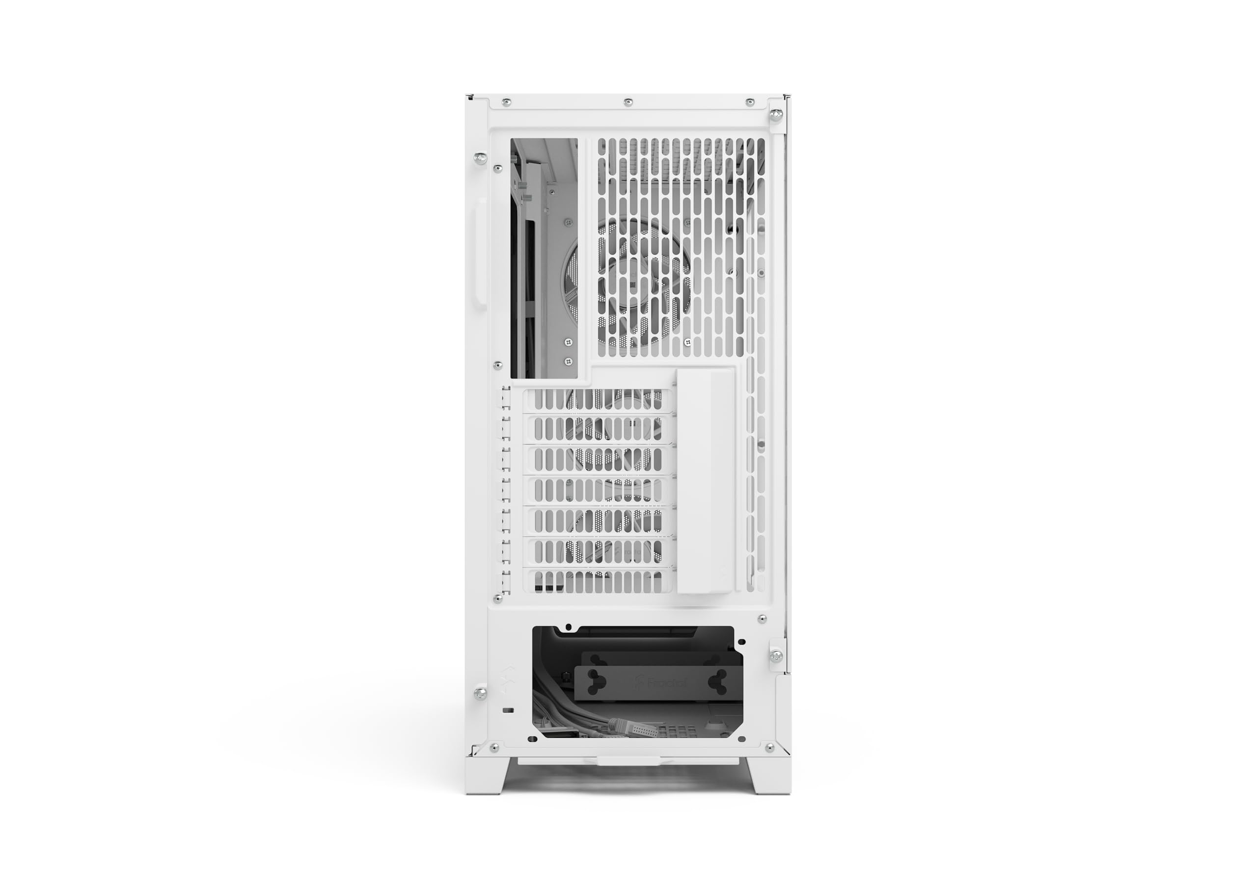 Fractal Design Pop 2 Air White RGB - Tempered Glass - Performance Airflow PC Gaming Case - Mesh Front Panel - Three 120 mm RGB Fans Included - Spacious Interior - ATX/mATX/ITX Motherboard Support