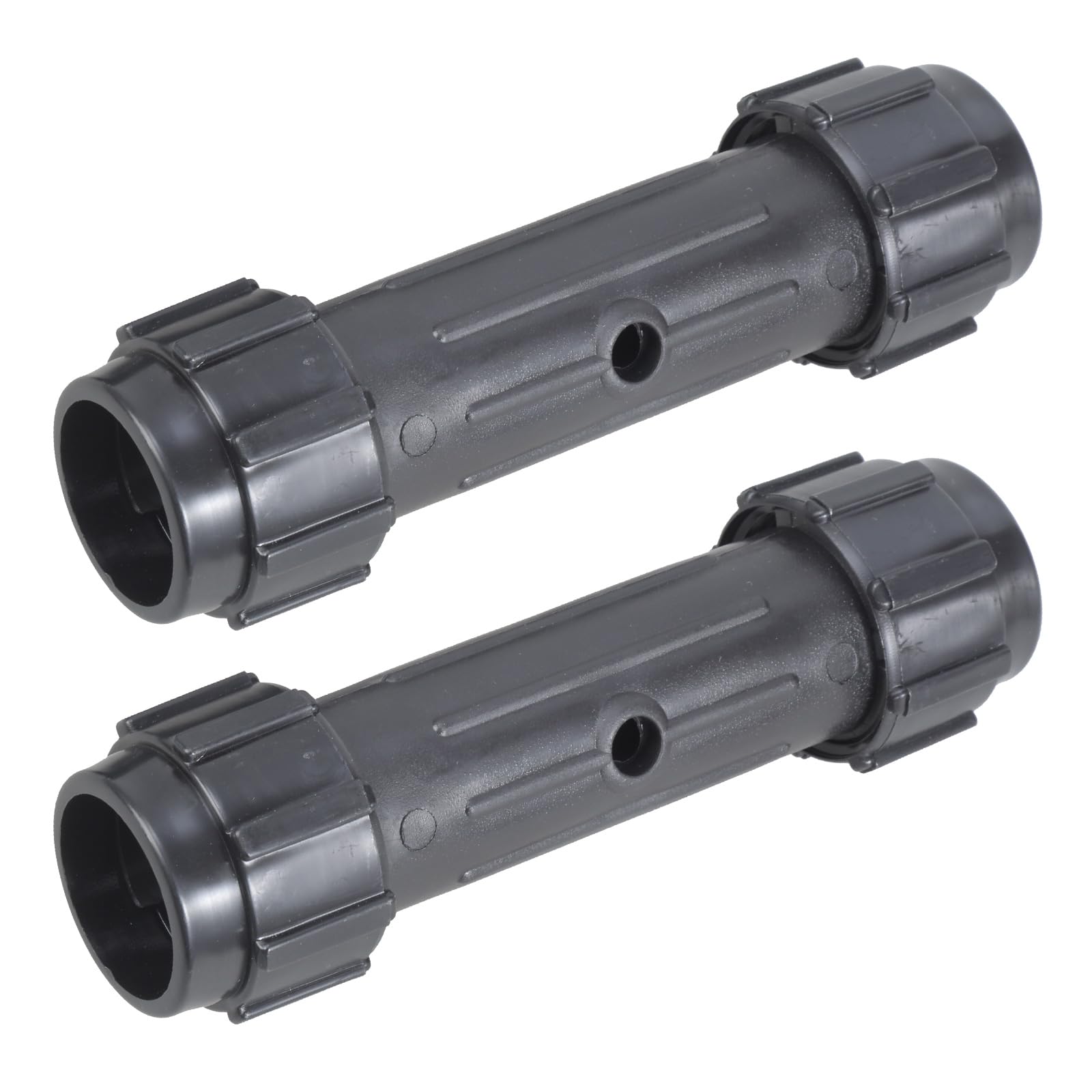 Weilwh Black 2X Paddle Connector Paddle Oars Shaft Connector Screw Joint Replacements For Inflatable Boat Kayak Canoes Paddle