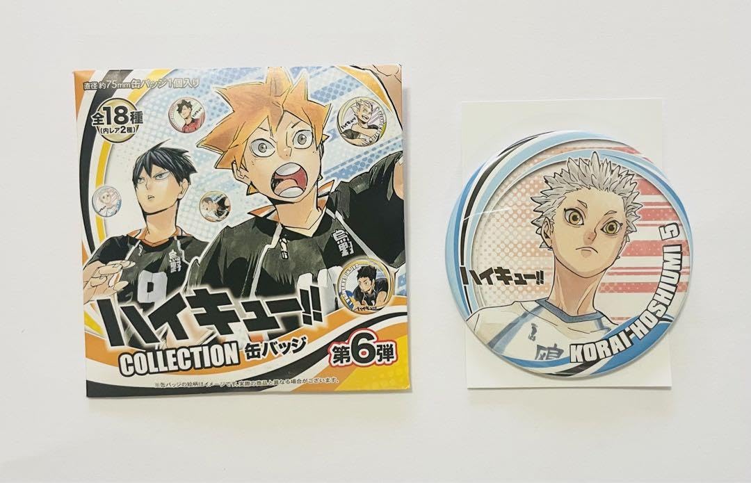 星海光来 缶バッジ ハイキュー!! - 星海光来 Ani-Art 第6弾 BIG缶バッジ | AMNIBUS