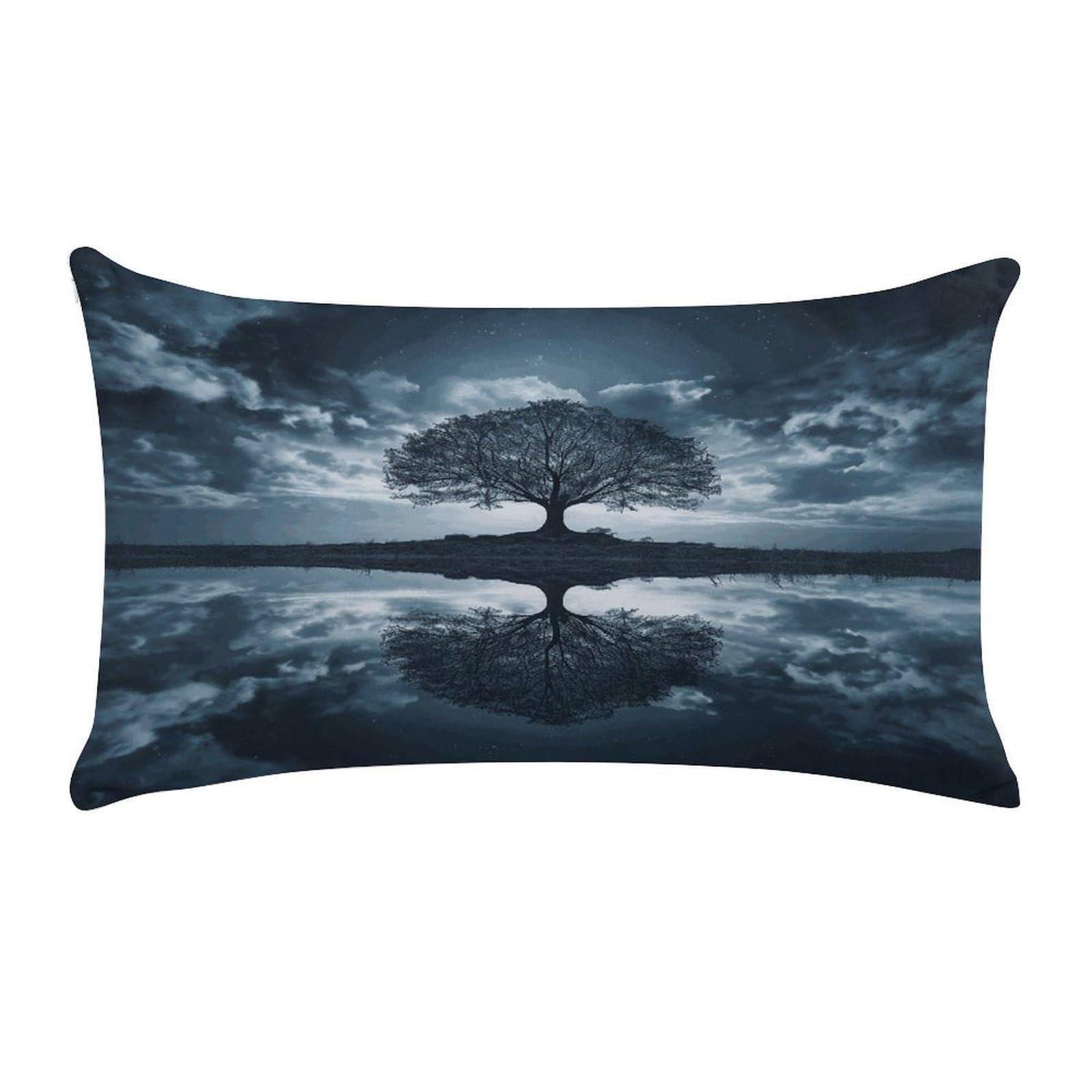 Wsoihfec Style Reflectioncushion Case Throw Pillow Cover