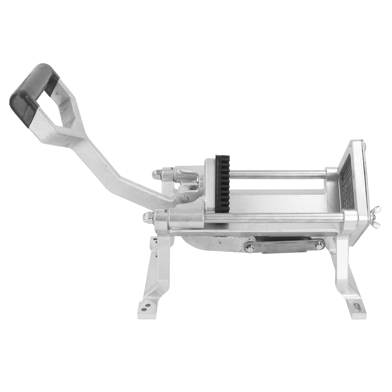 Yctze Edelstahl French Fry Cutter - Gewerblicher Kartoffelschneider für Karotten, Gurken und Auberginen mit Anti -Rutsch Basis und Einfacher Betrieb