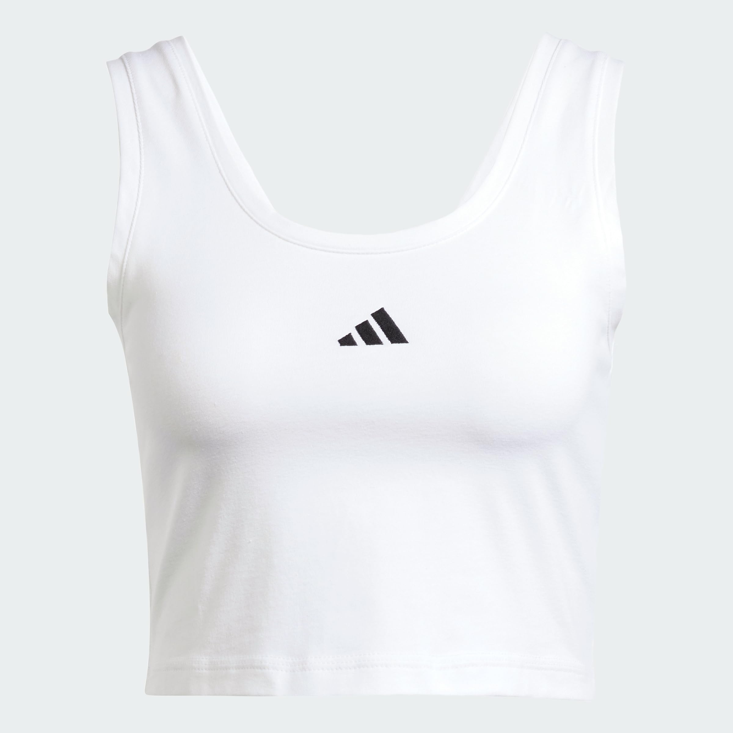 adidas Women's Camiseta de Tirantes Essentials Small Logo Cotton Lifestyle