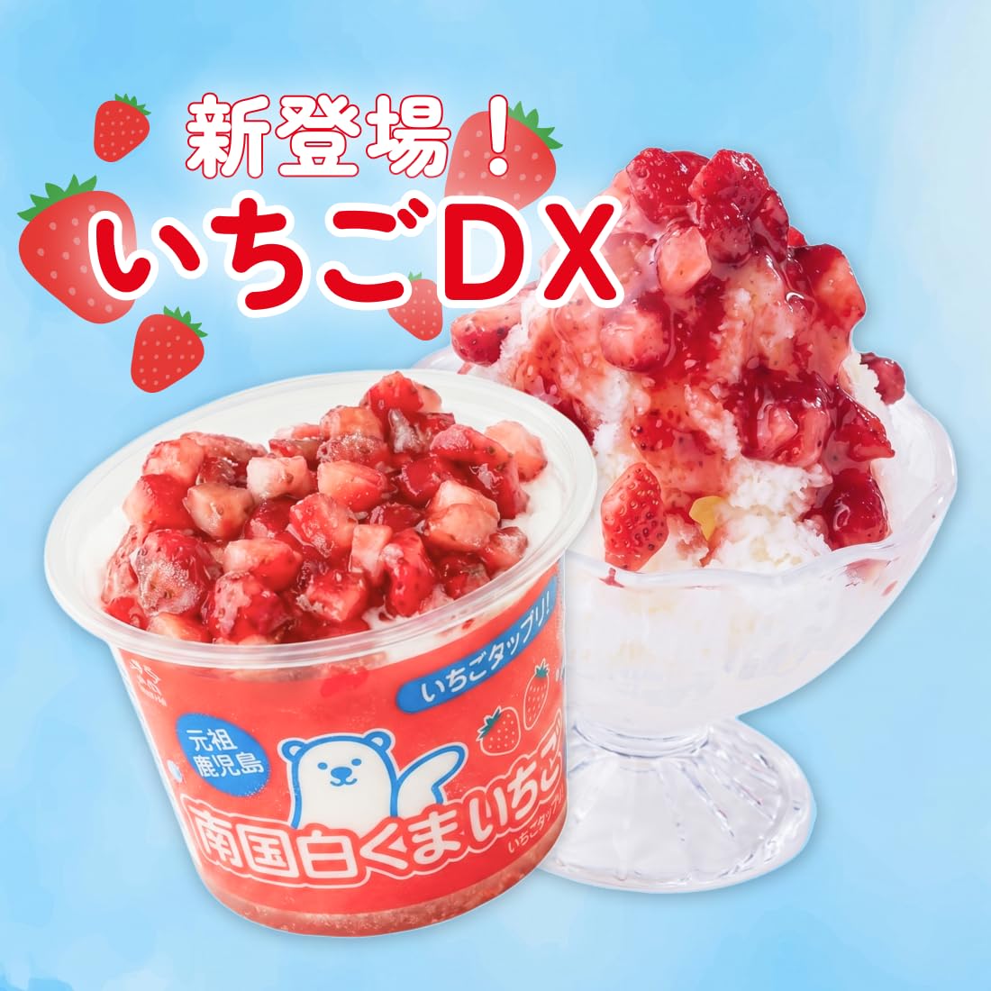 Amazon.co.jp: お中元 鹿児島 白くまDX いちごDX 8個入り 夏ギフト