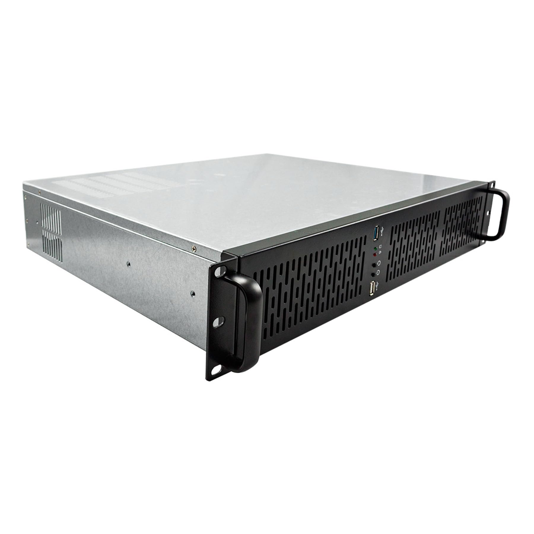 Rack 2129 19" 2U - Argento/Nero - 1 x USB 3.0 + 1 x USB 2.0