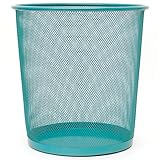 Plus Office - Papelera Malla Metálica 13 litros - 27,5 x 28 cm - Papelera...