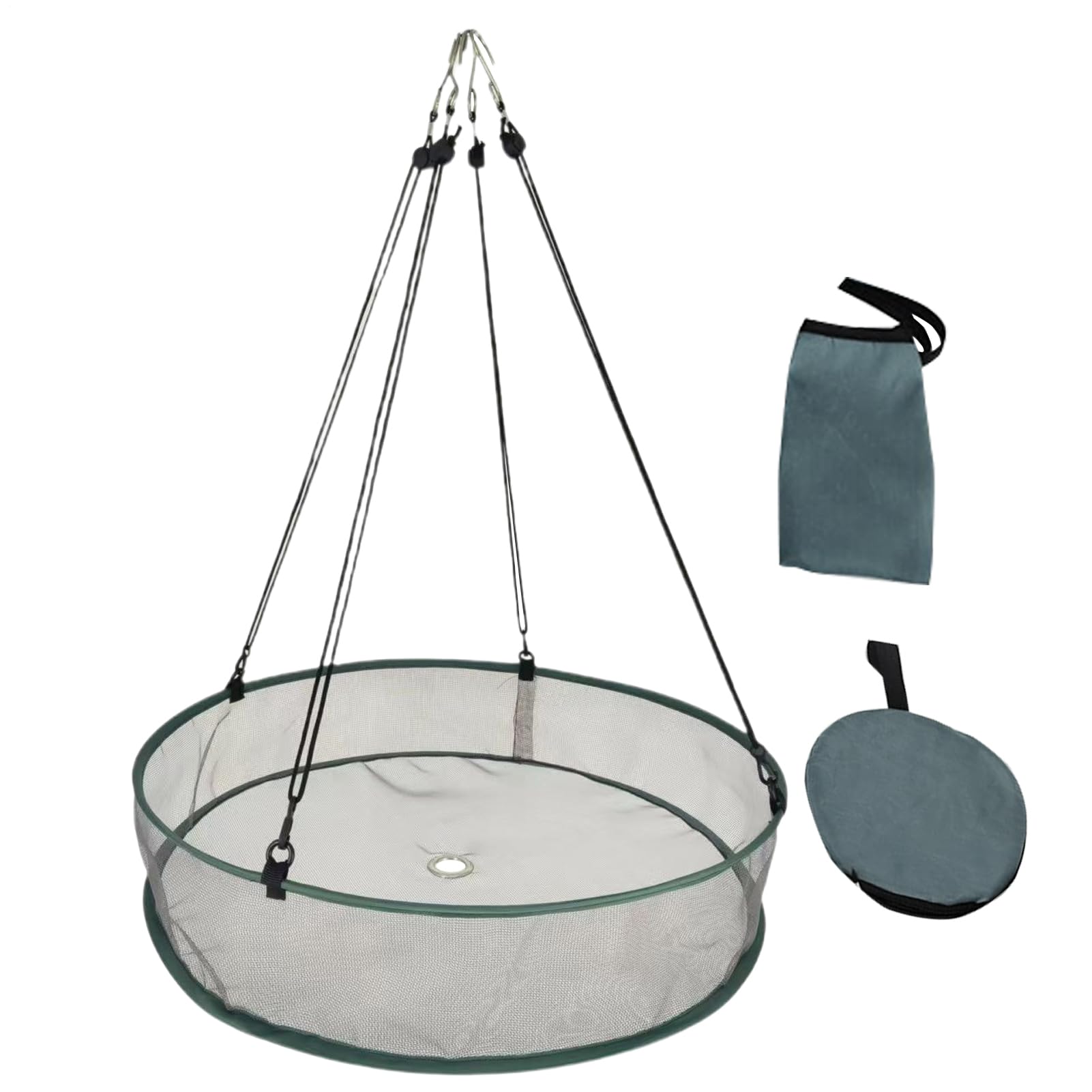 Seeding Catcher for Bird Feeders, Large Capacity Bird Seed Catcher Tray, High Strength Outdoor Birdseed Hoop Seeding Tray, Leakproof Birds Feeder FallingSeeding Trays, for Patio Balcony Yard