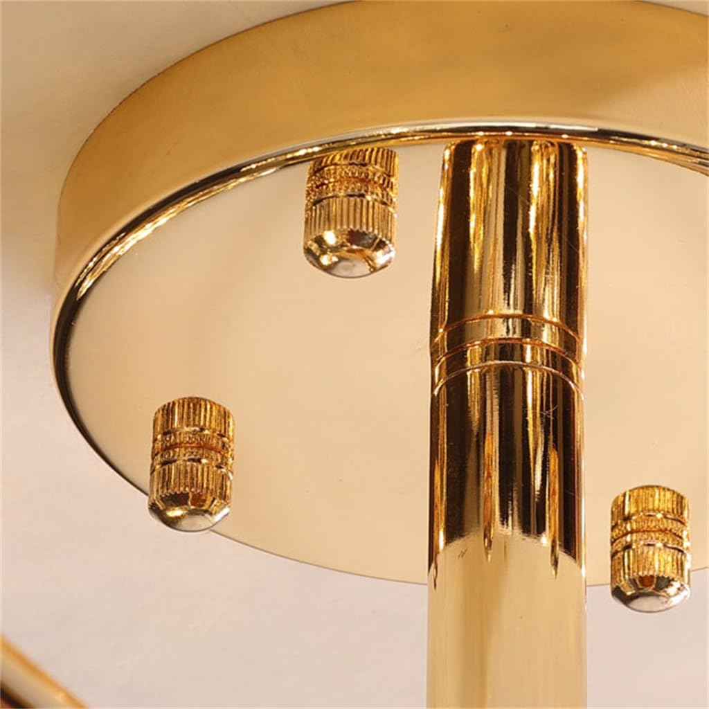Lámpara de techo de cristal for dormitorio, lámpara de comedor escandinava, lámparas de cristal for estudio de dormitorio