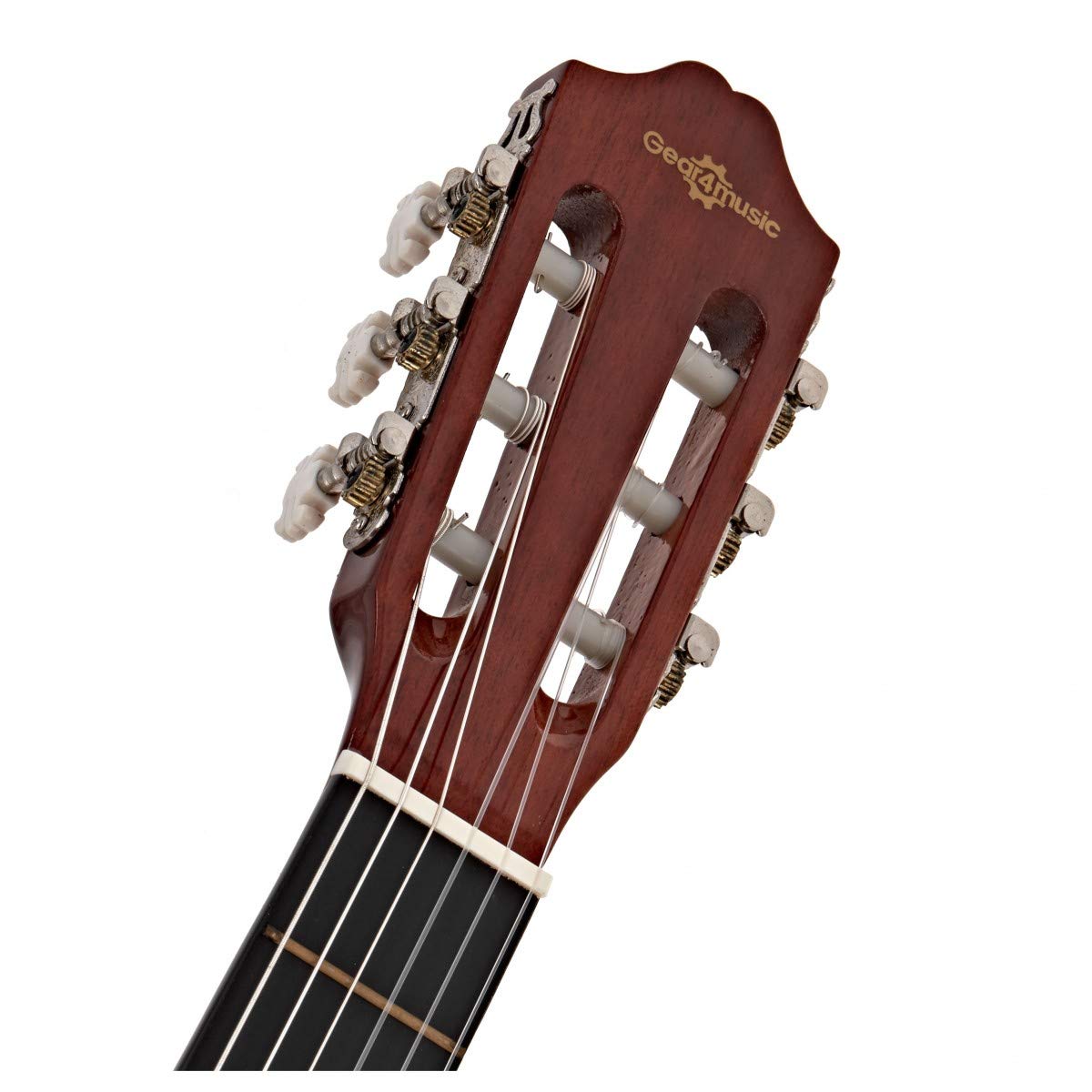 Pack de guitarra clásica para principiantes de Gear4music Full Size Natural