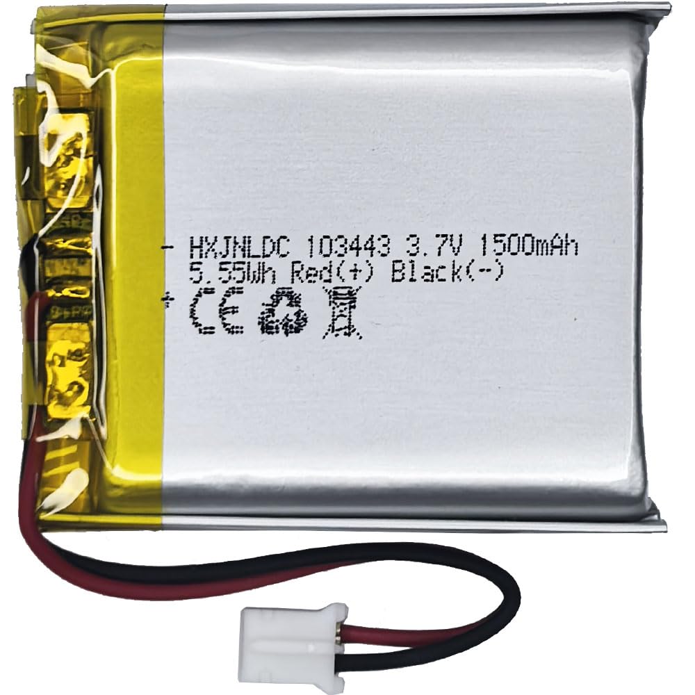 ムク　SAR Amazon.com: HXJNLDC DC 3.7V 1500mAh 103443 Rechargeable Polymer