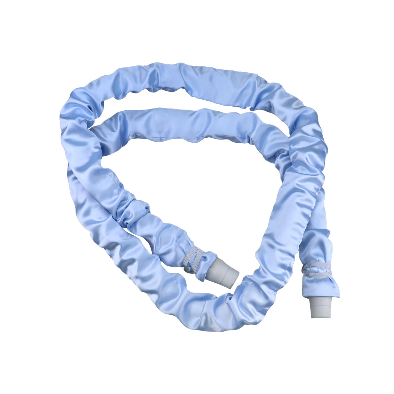 2 Pack Satin CPAP Hose Cover Cat Proof for 6 ft CPAP Tube Cover Comfort Silky CPAP Tubing Cover CPAP Supplies CPAP Tube Wrap Blue