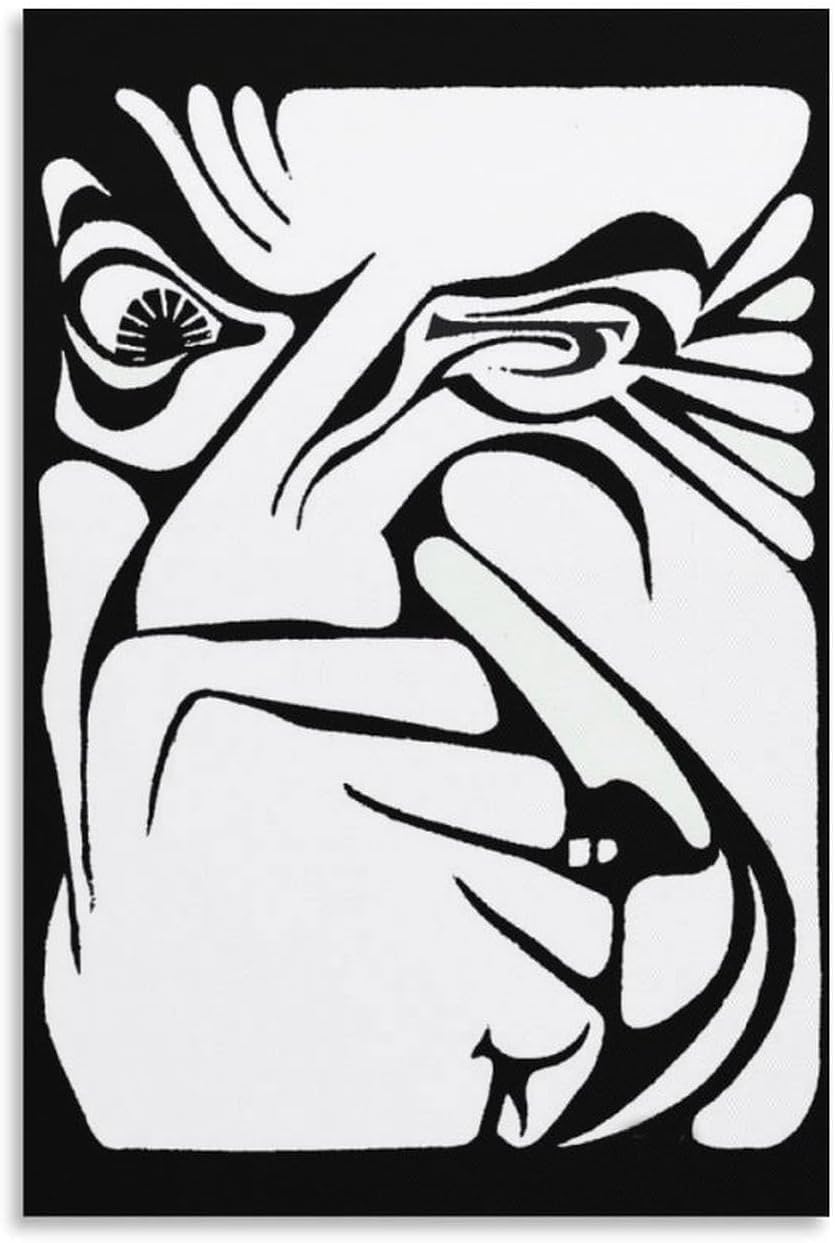 Matvsd Kohecs M.C. Escher Poster《Perfume》Canvas Painting M.C. Escher Wall Art Aesthetic Illustration Prints for Living Room Decor Picture 30x45cm Frameless