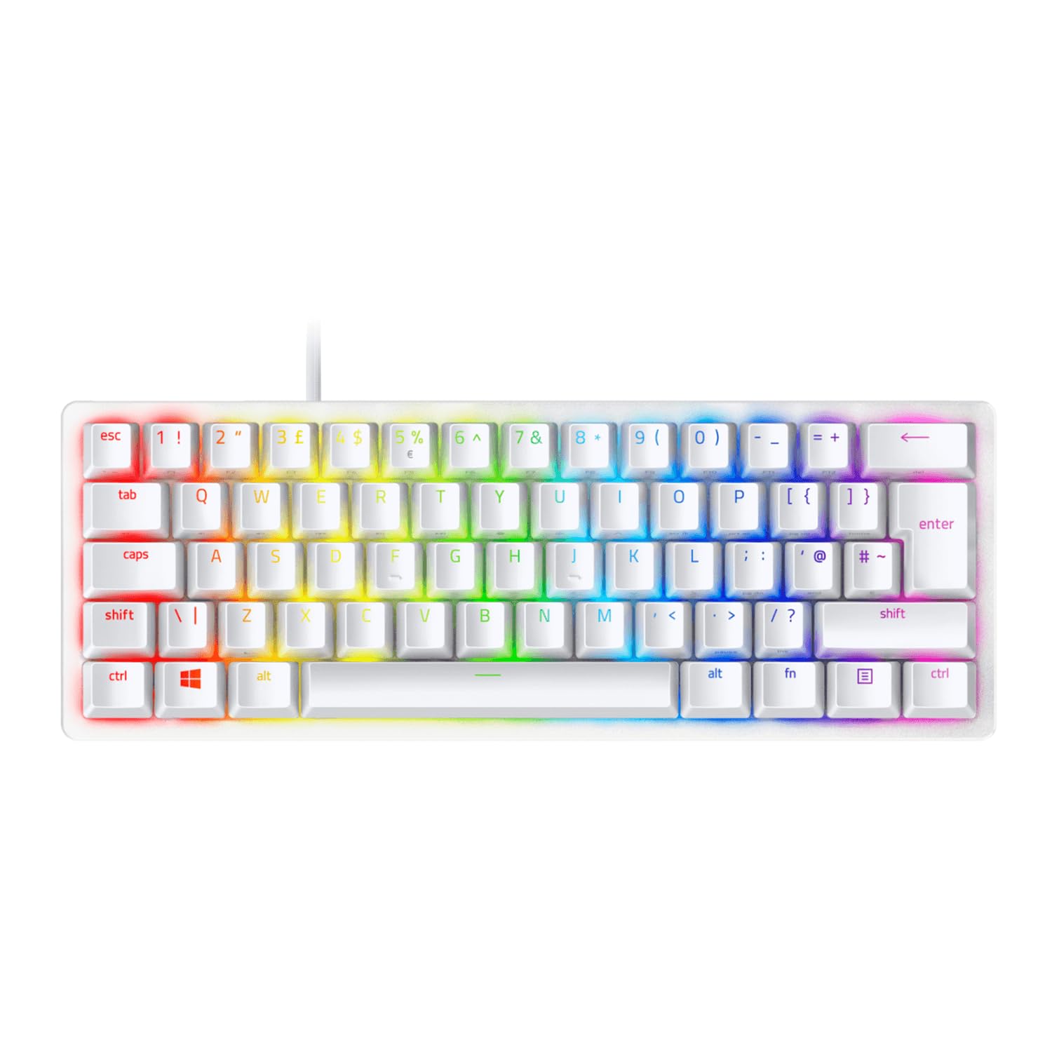 Razer Huntsman Mini Mercury - 60% Optical Gaming Keyboard (Linear