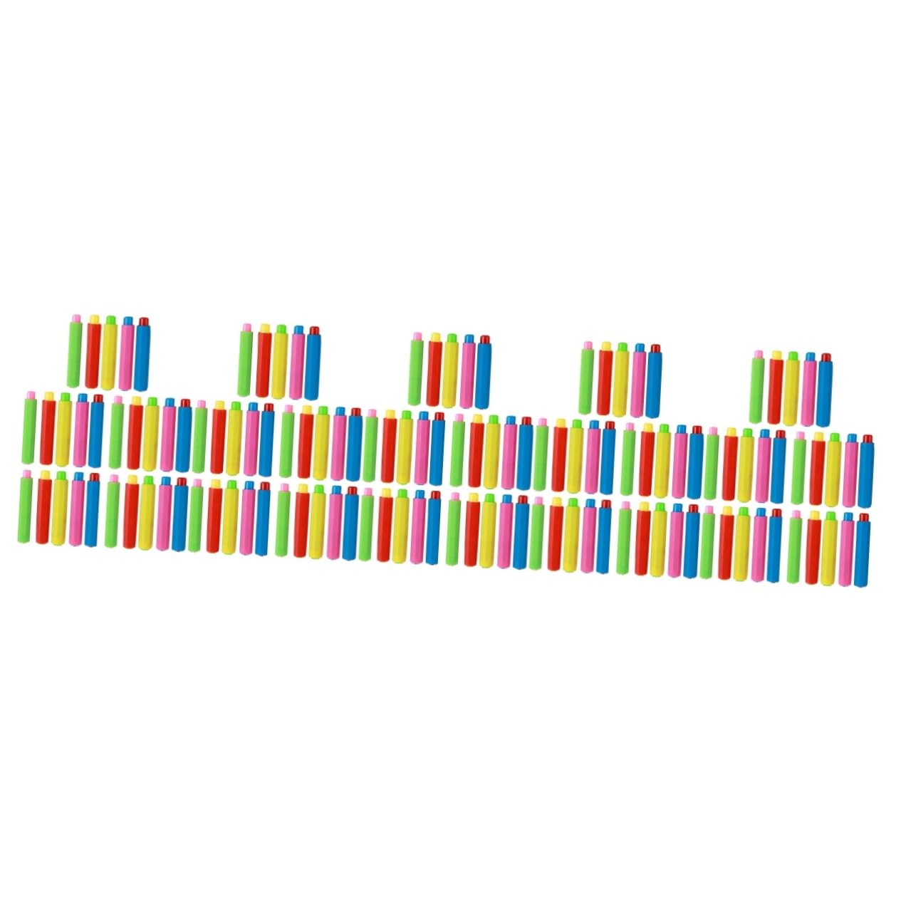DOITOOL 5 Ensembles Support À Craie Plastique De Clips Réutilisables Pour École Porte Craie Pratique Et Compatible Avec Toutes Craies Facile À Nettoyer Utiliser 25 Pièces * 5