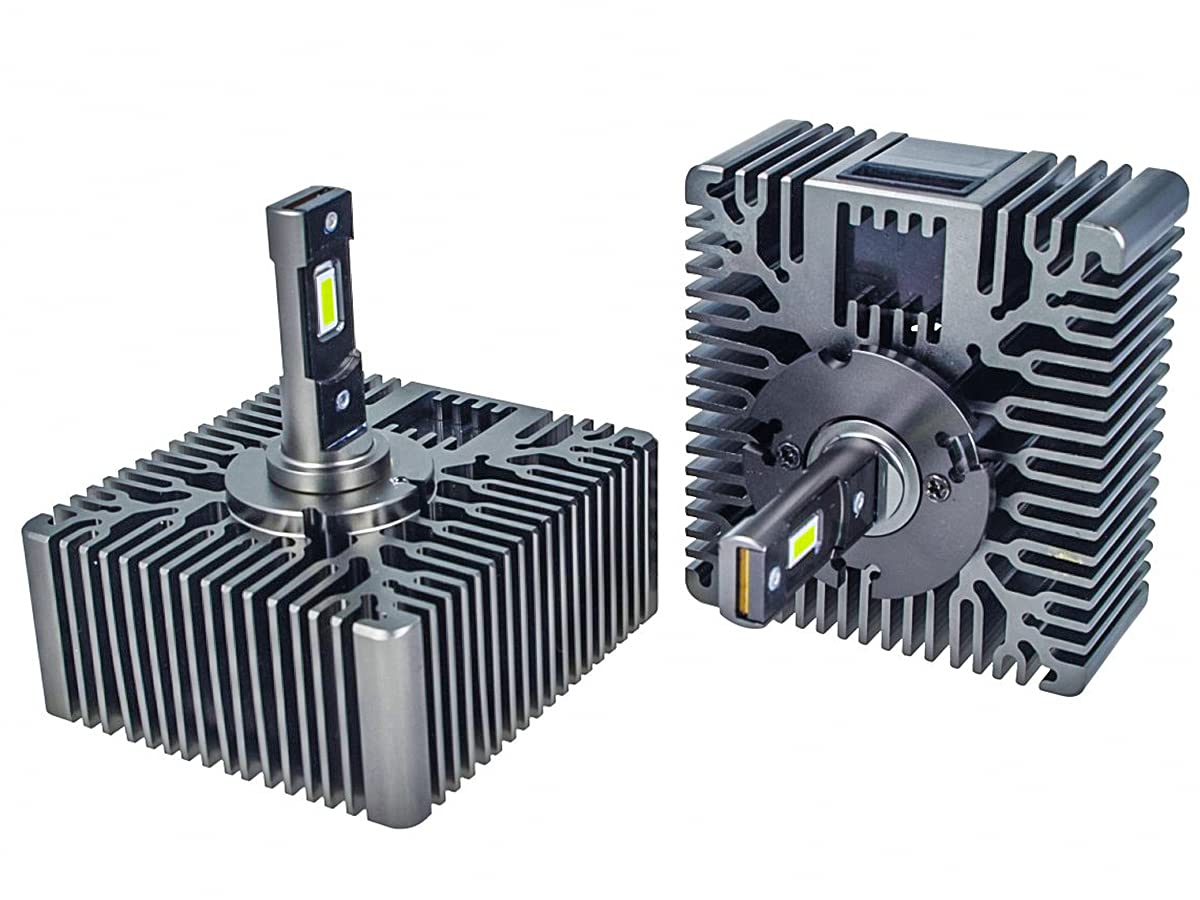 CARALL LH5505, Lampade D5S Led, 35W 12V 3500 Lumens, Senza Led Driver, Plug & Play Senza Modifica, Più Lumisoso Dello Xenon Originale - 2 Pezzi