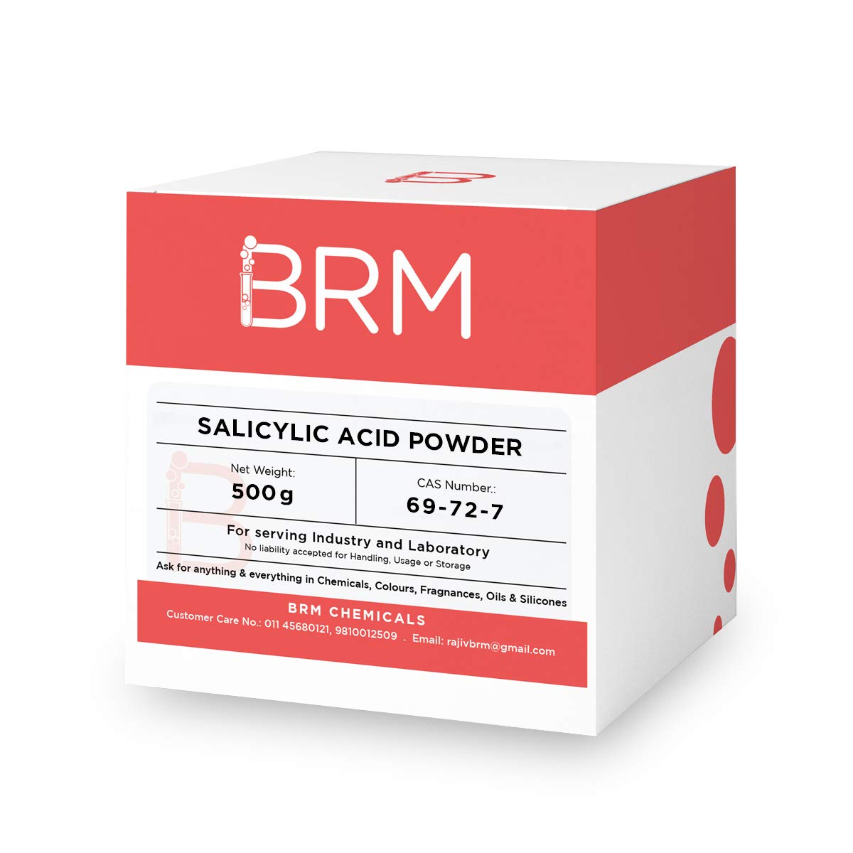 BRM Chemicals Salicylic Acid Powder - 500 Grams For Soap, Shampoo, Serum Making, Anti Ageing Beauty Formulations, Moisturizer & Lotion Making, Cosmetic Making & DIY Personal Care For Face, Hair-picture-29