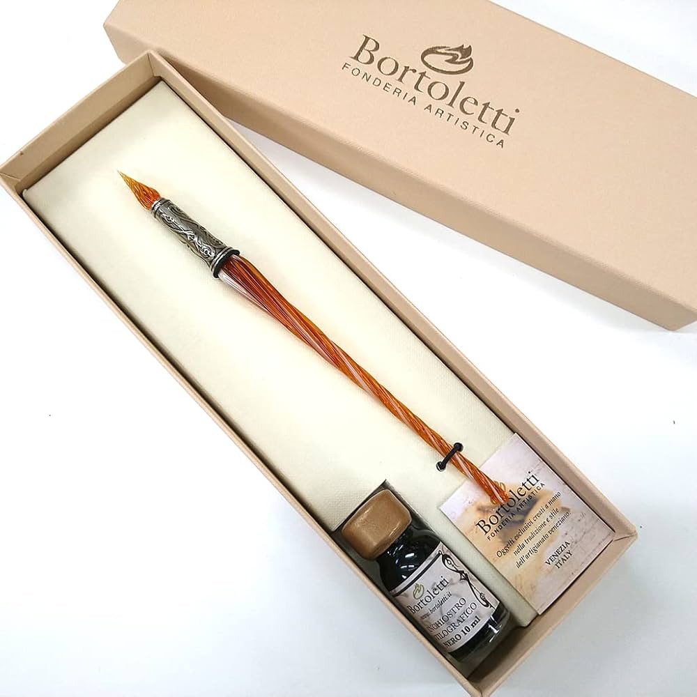 ガラスペン　インク　一万円分　Bortoletti ボルトレッティ イタリア製】【ガラスペン軸】ボルトレッティ Bortoletti インク