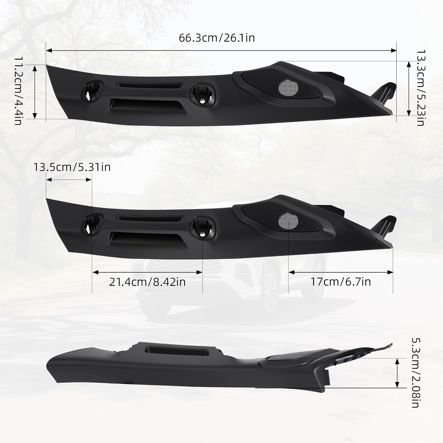 Driver Side A-Pillar Grab Handle for Toyota Tacoma 4th Gen2024-2026,Matches Driver Side, Sturdy, Easy Installation (Black)