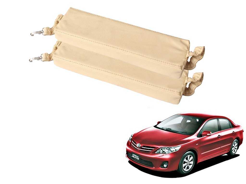 Kozdiko Beige Color Seat Gap Filler Set of 2 Pcs for Toyota Corolla Altis-image-16