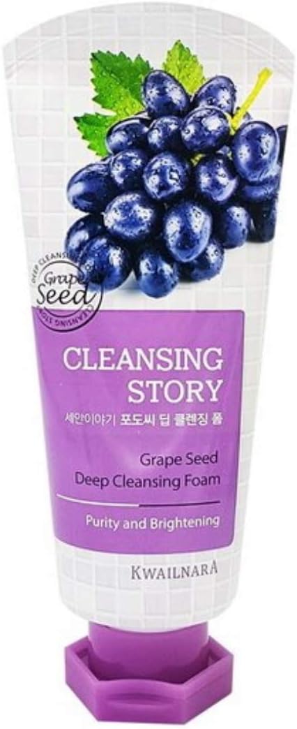 Cleansing Story Grape Seed Deep Cleansing Foam Cleanser 120ml