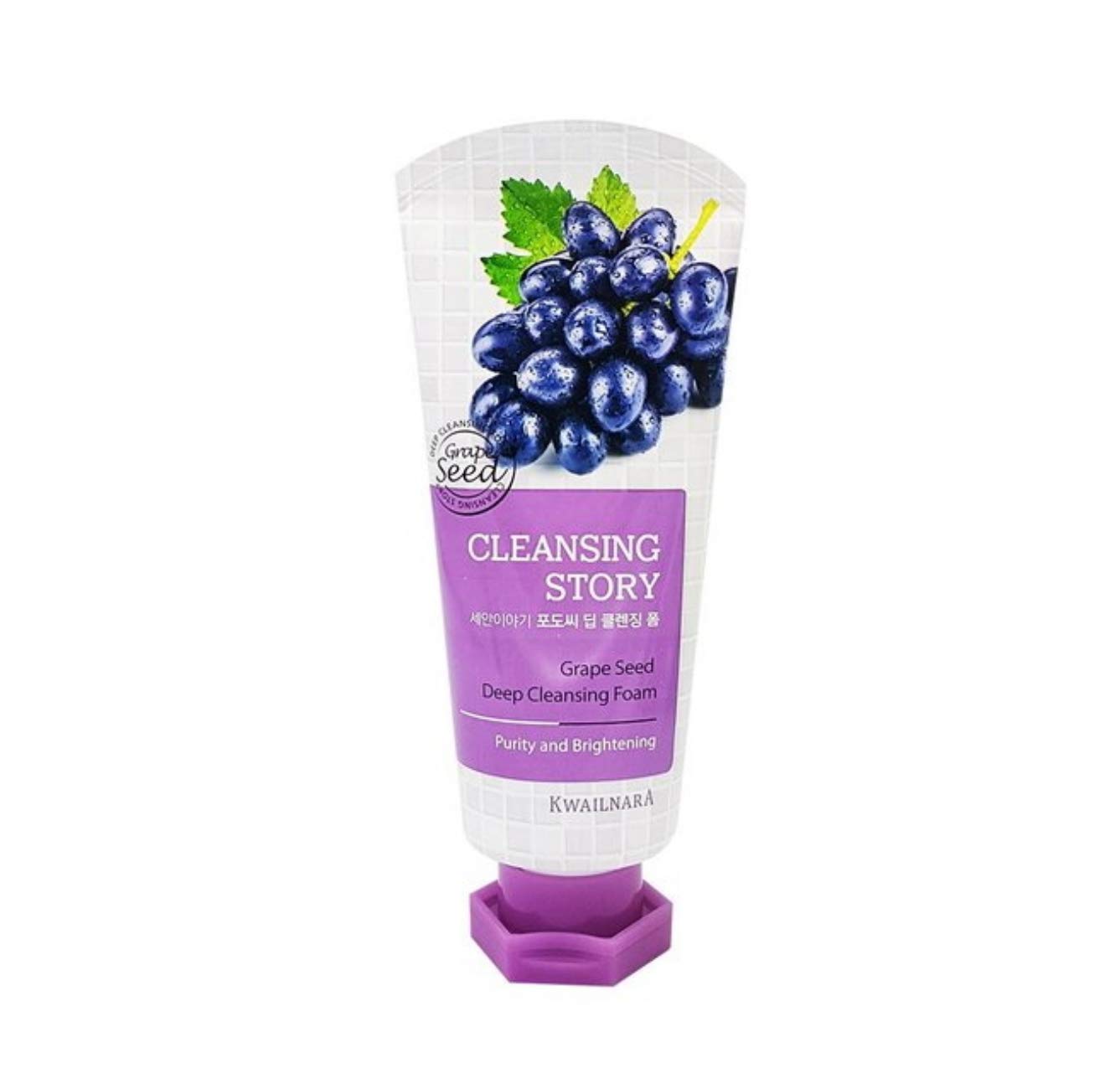Kwailnara Cleansing Story Grape Seed Deep Cleansing Foam Cleanser 120ml Kwailnara Cleansing Story Grape Seed Deep Cleansing Foam Cleanser 120ml