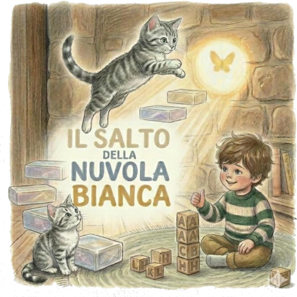 Il Salto della Nuvola Bianca: Una storia dolce sull'importanza di sbagliare per imparare a volare