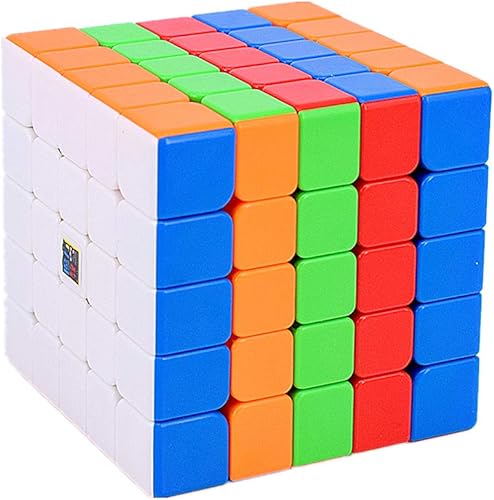 Miniatura 5 de LiangCuber Moyu Meilong 5x5 M Cubo magnético de velocidad sin pegatinas Moyu Meilong M 5x5 cubos rompecabezas 5x5x5