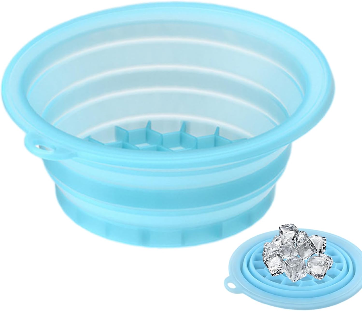 Ice Bowl for Face - Facial Cold Plunge Basin - Face Ice Compress Basin,for Business Trip Camping Gym Hiking Bathroom Shower Home Hotel