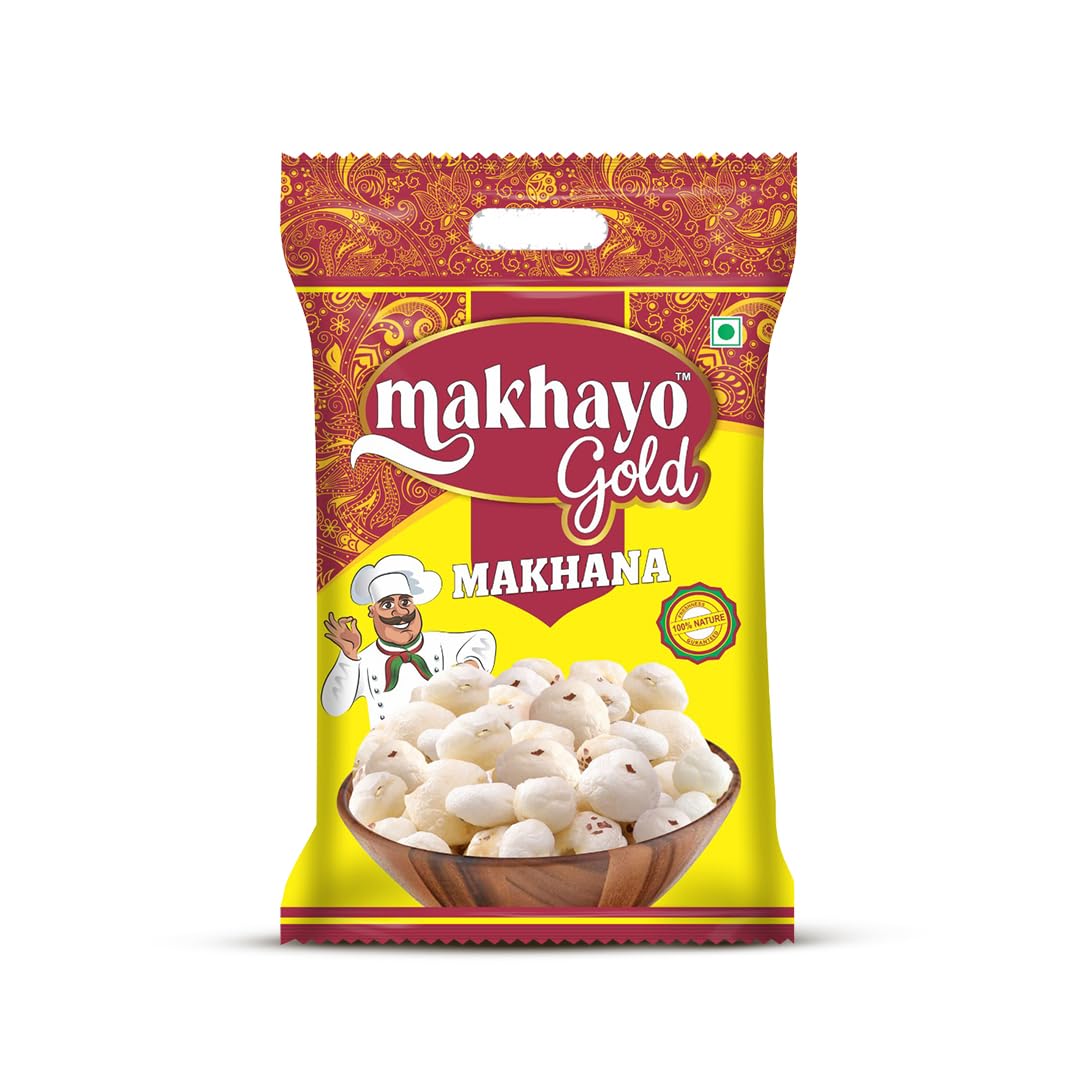 Makhayo Gold Makhana/Lotus Seeds/Fox Nuts | 250 Grams Pack | Premium Makhanas | Big to mid size| Fresh Sourced Makhanas-image-23