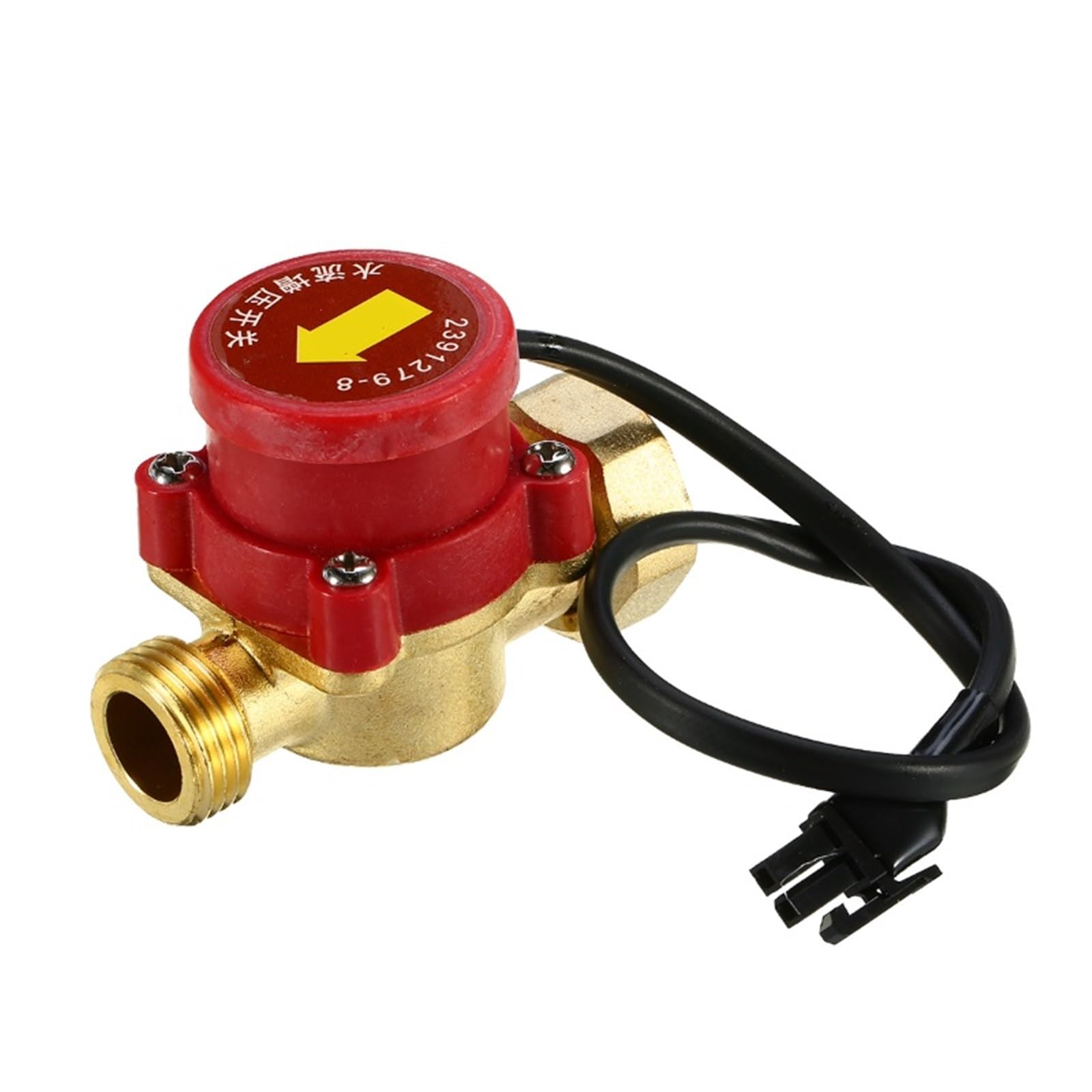 1 Unidad de Bomba de circulación con Sensor, Interruptor de Bomba de Refuerzo de tubería de Agua fría y Caliente, 220 V, 120 W, Interruptor de conexión de Flujo