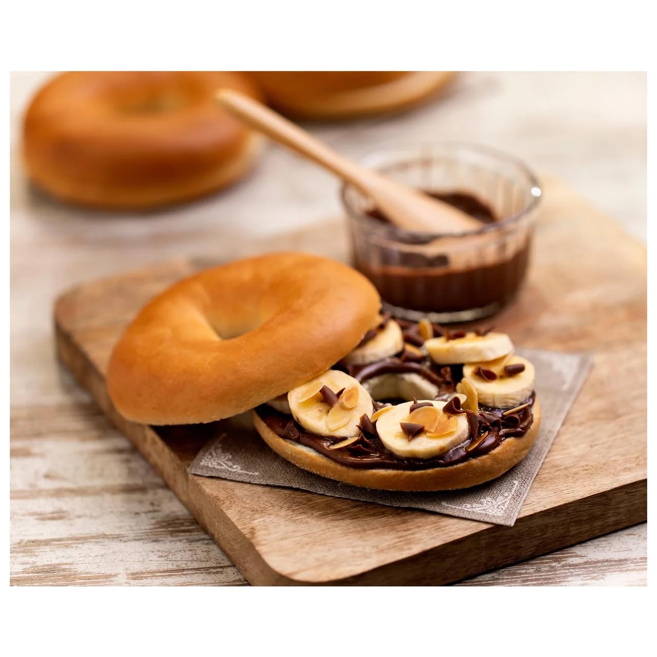 BIMBO Klassische Bagels (Rundbrot) 4 Stück, 300 g, 4er-Pack