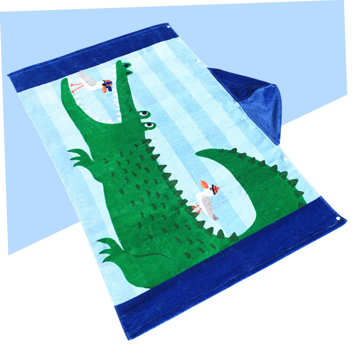 INOOMP Asciugamano Cappuccio per Bambini, Poncho lungo Cotone