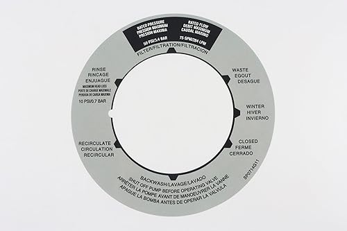 Miniatura 4 de Adhesivo de repuesto para válvula de filtro de arena compatible con SPX0714G (paquete de 6)