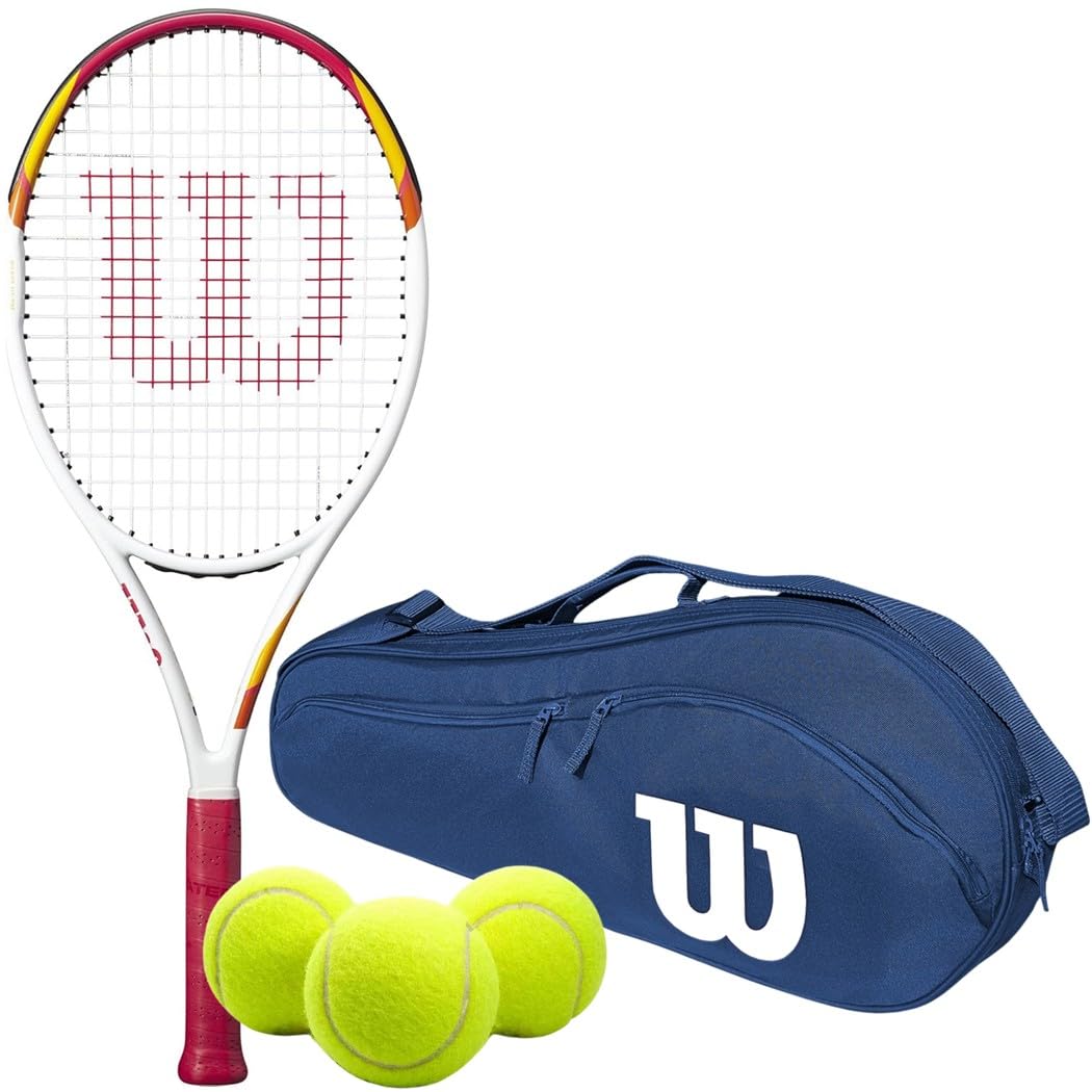 Kit Raquette Wilson – Raquette, Lunettes, 2 Balles – All Gear Set – Neuf