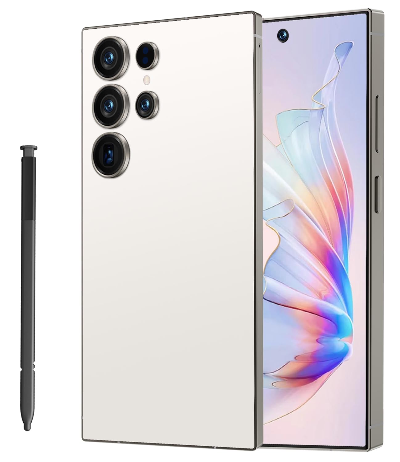 Liibao I26 Ultra Unlocked Cell Phone,12+512GB 5G Unlocked Phone, 6.99" HD Screen Smartphone Built in Pen Android 14 Battery 7000mAh, Dual SIM/Face ID/Fingerprint Lock/GPS (Black) — view 12