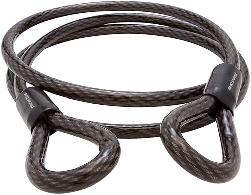 Planet Bike Cable de doble extremo para portabicicletas (0.591 in x 8 pies), negro