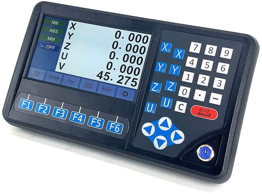 Pantalla Digital 4 Axis con Sensor RPM y LCD miniatura 4
