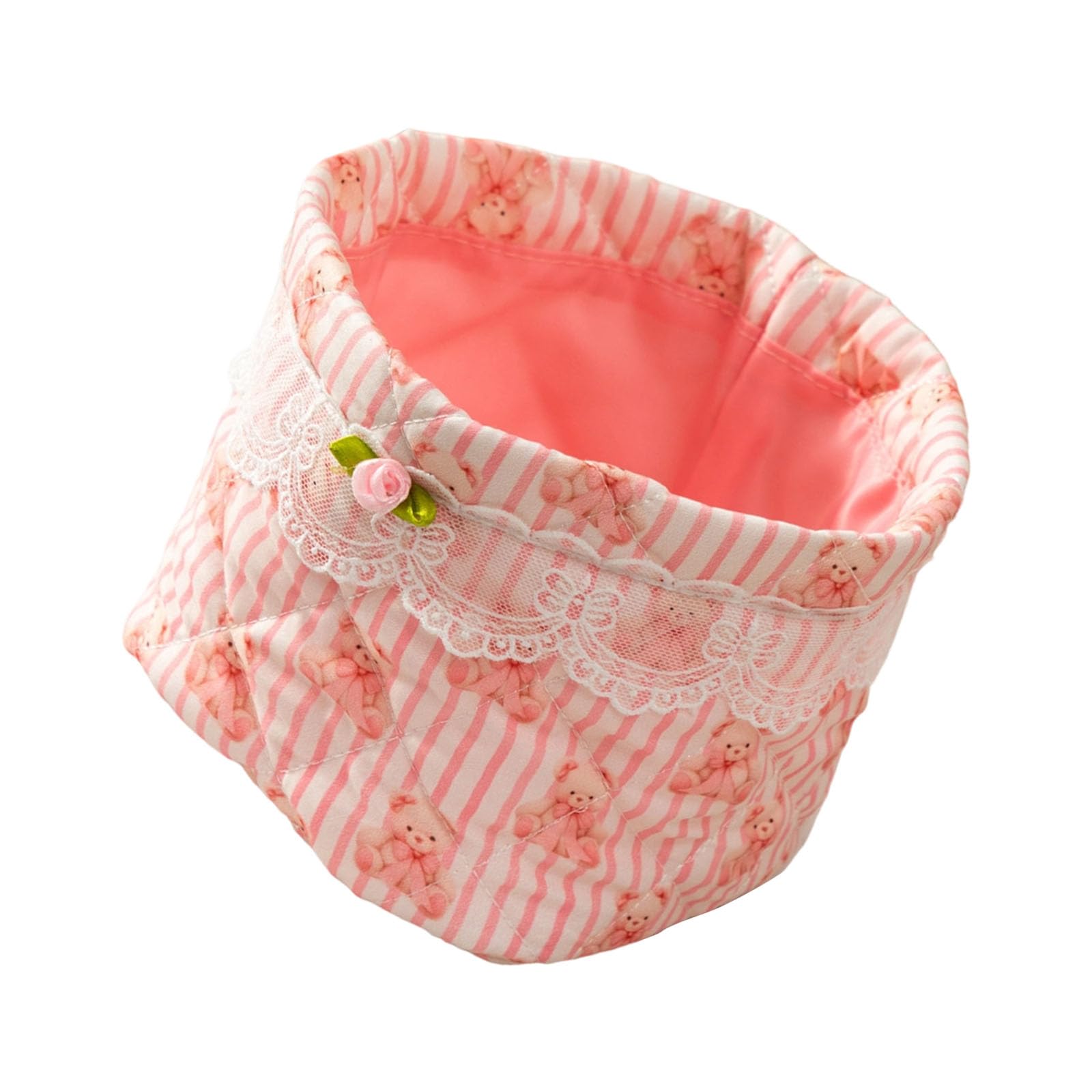 XuQiZZpp Foldable Storage Basket Soft Fabric Space Saving For Small Spaces Home Organization Essential