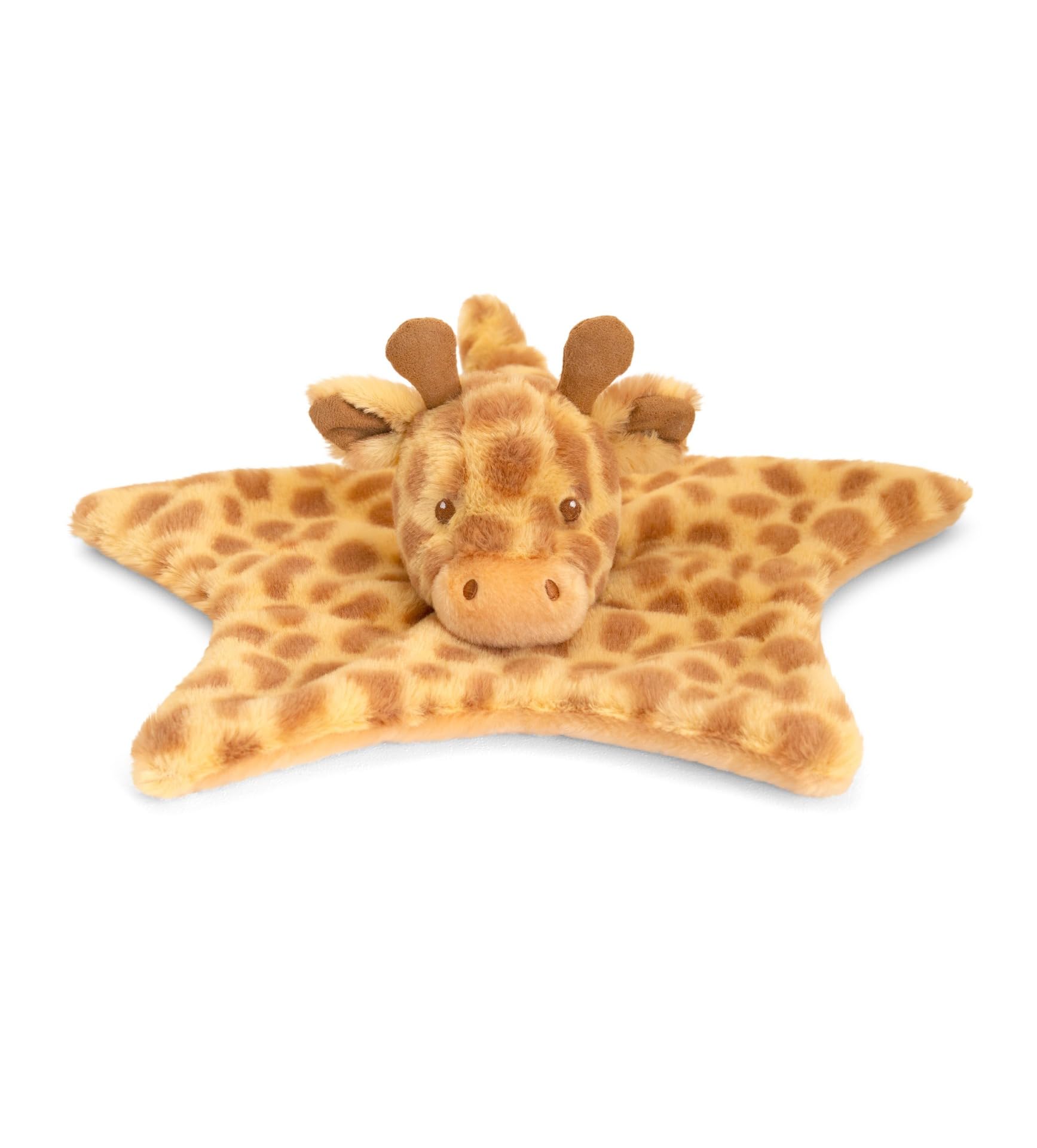 Keeleco Baby Comfort Blanket - Soft, Cuddly Baby And Toddler Comforter - 100% Recycled Materials - Eco-Friendly Plush Toy (Huggy Giraffe)
