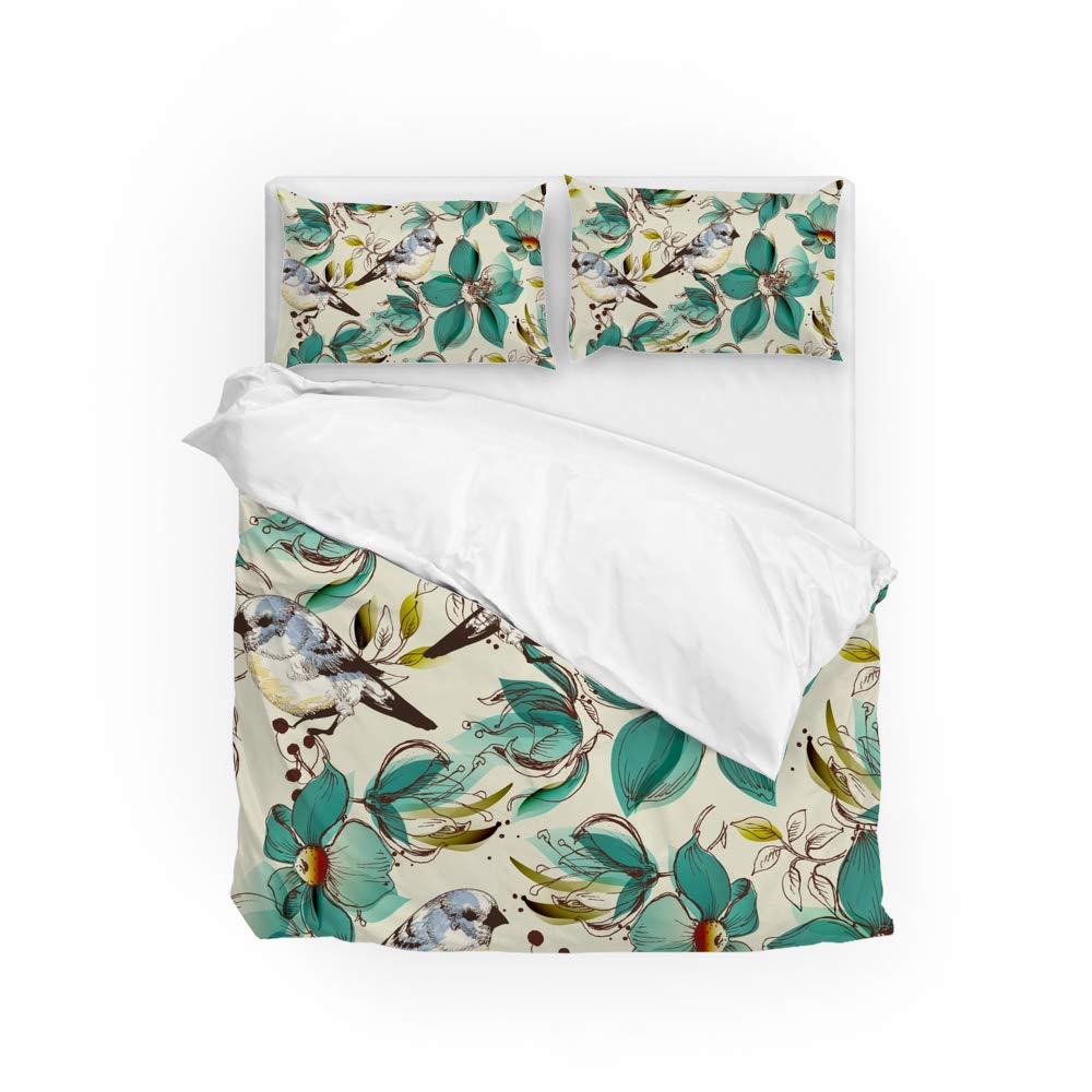 Housse de couette vintage grand format pour lit king size afin de rénover sa décoration