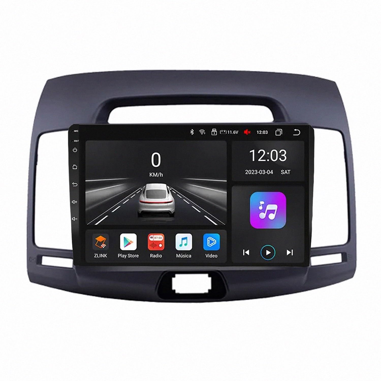 Moderniza tu Ford Escape 2007-2012 con esta pantalla táctil Bluetooth 8