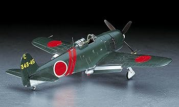 プラモデル完成機　1/48　紫電改「前期型」 紫電改「前期型」完成 ハセガワ1/48: たかさんの道楽工房