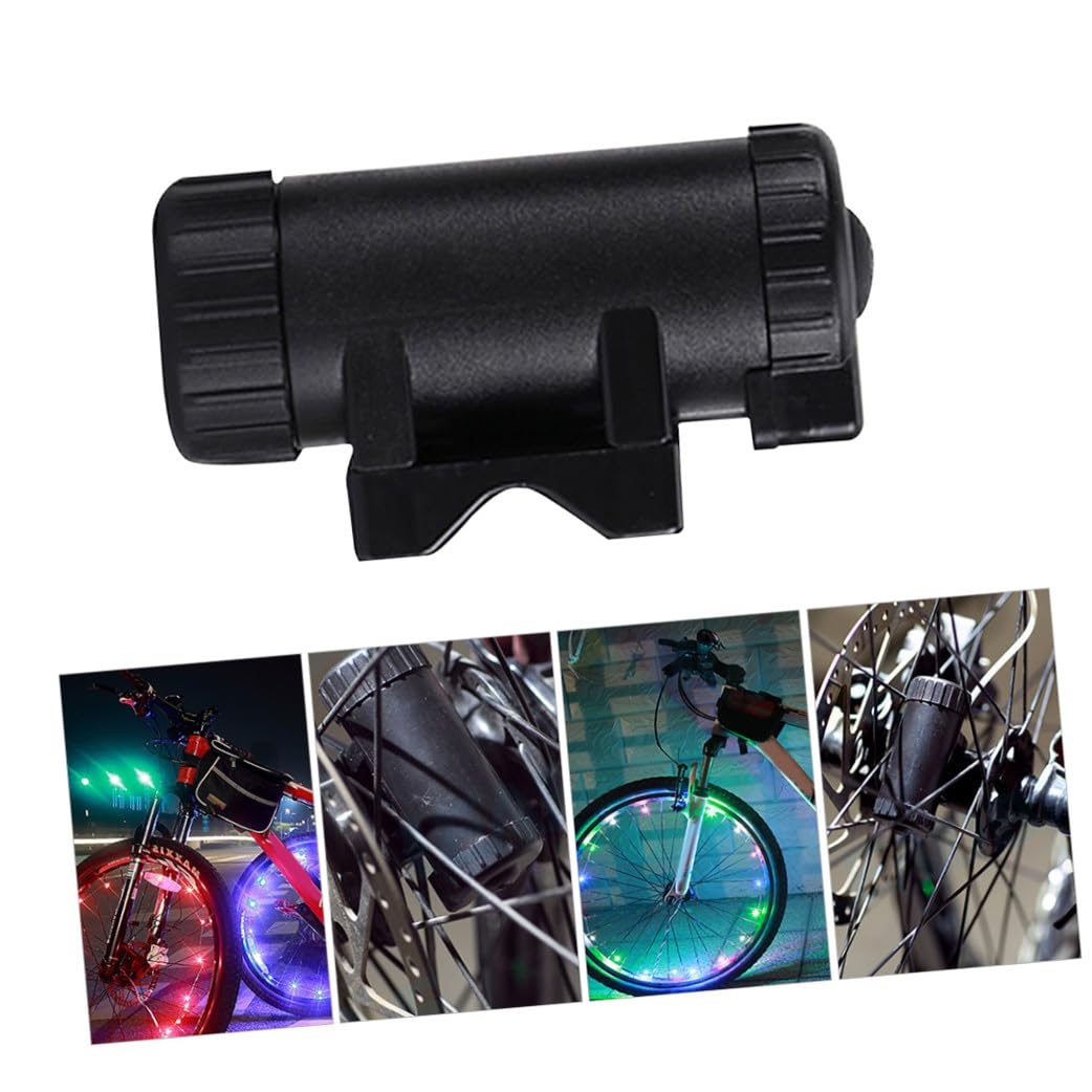 HEMOTON Lumières Décoratives de Roue de Vélo USB Rechargeables Guirlande pour Cyclisme Accessoire de Vélo